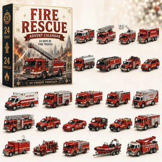 FleetCountdown – 24-Day Toy Vehicle Advent Calendar in Four Themed Fleets