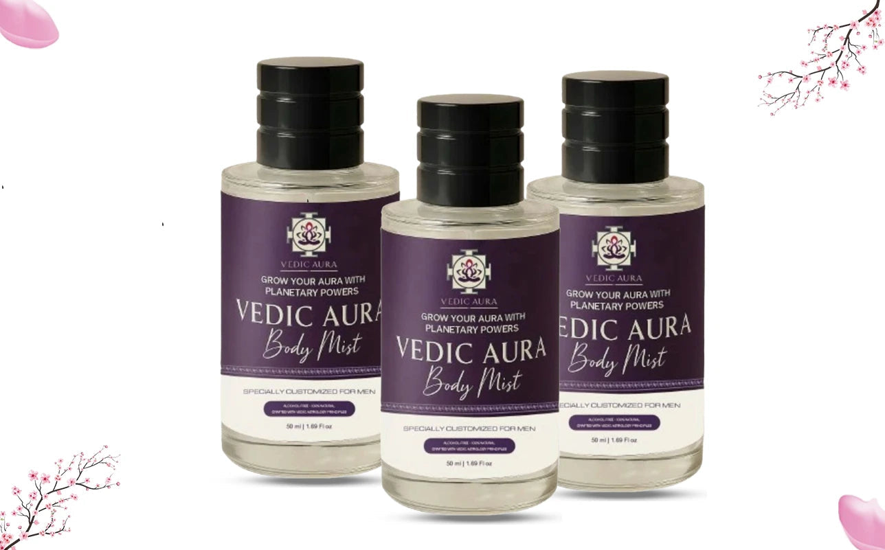 AuraCommand – Vedic Aura Alcohol-Free Body Mist for Men
