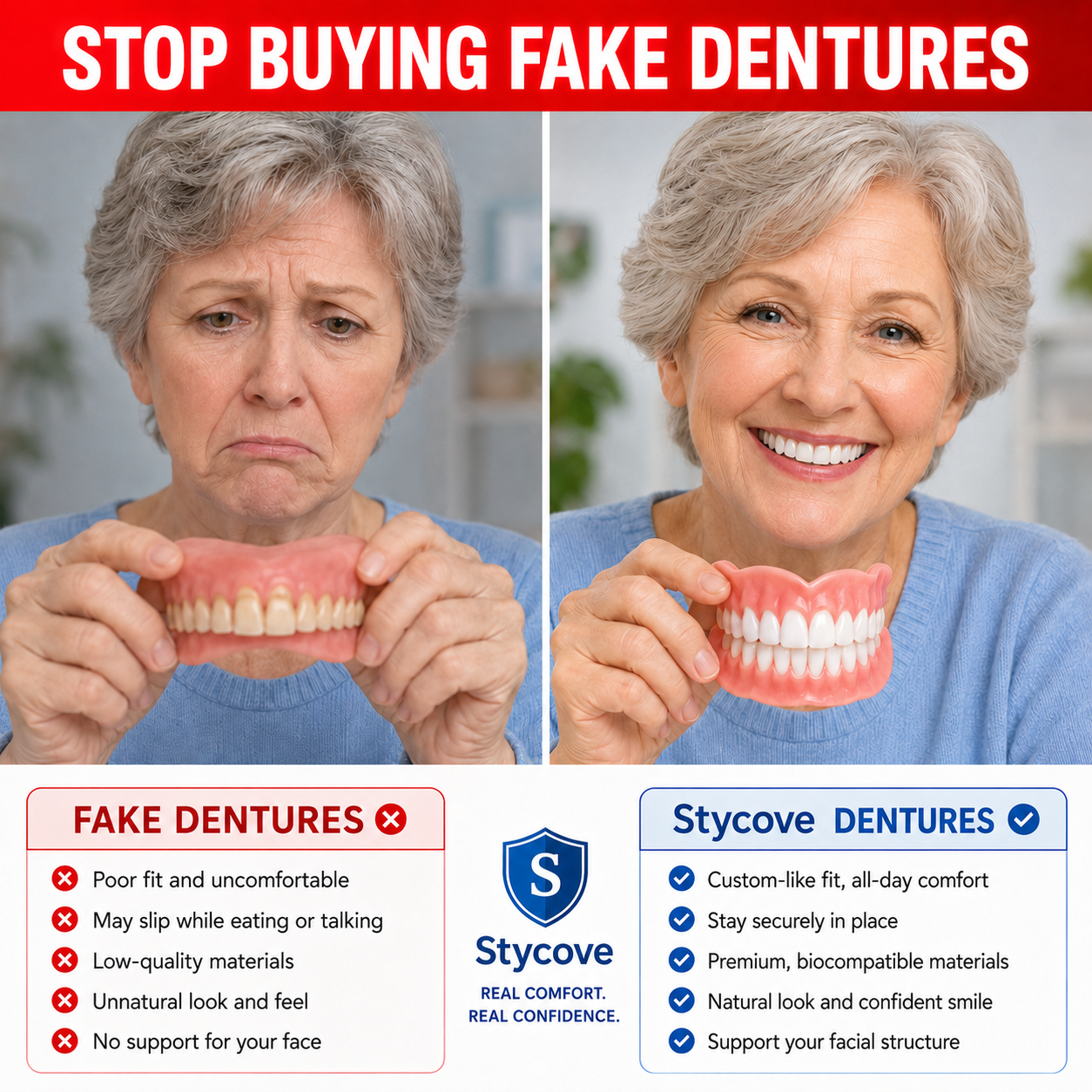 ComfortBite – Custom-Fit Dentures for Everyday Comfort