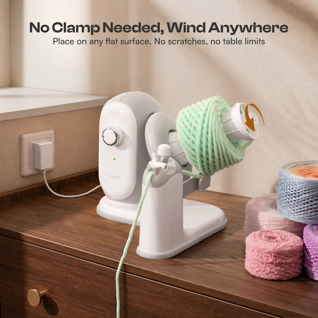 YarnGlide – A1 Pro Max Electric Yarn Winder