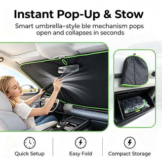 CabinCool – Thickened Portable Heat-Insulating Windshield Sun Shade