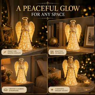 ✨ HaloGlow – Angel Christmas Guardian Light, A Symbol of Hope, Love & Protection