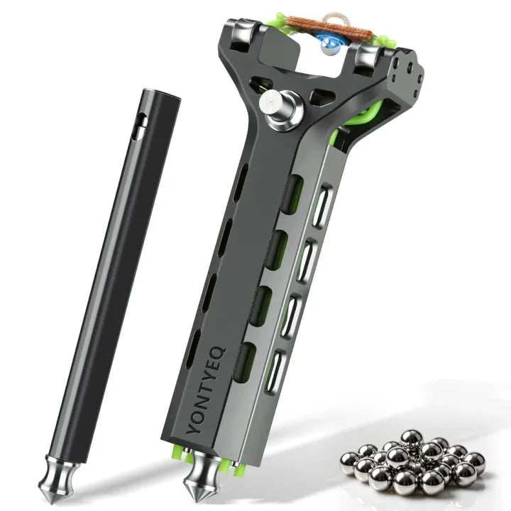 SwiftSling – Aluminum Slingshot Kit with Detachable Ammo Tube