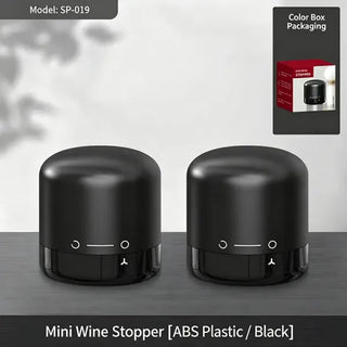 Vacuum wine stopper.Champagne and wine, red wine and liquor