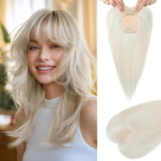 BangBlend – 🔥 Hair Topper with Bangs for Thinning Hair