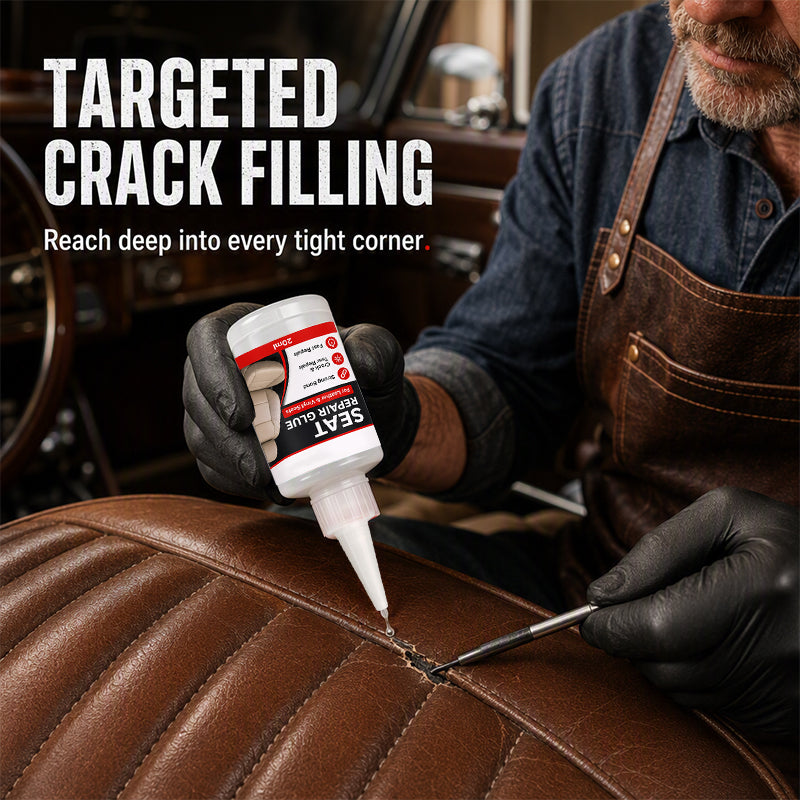 SeatSeal – 🚗 Quick-Dry Leather & Vinyl Repair Glue with Precision Nozzle