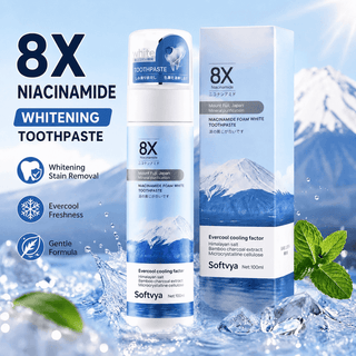FrostFoam – 8X Niacinamide Foaming Whitening Toothpaste