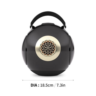 SphereBass – Round Bluetooth Speaker with 93dB Sound and 40Hz Deep Bass