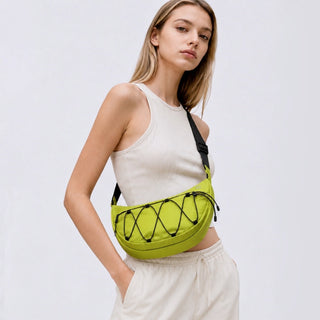 AiryCrescent – Lightweight Nylon Sling Bag