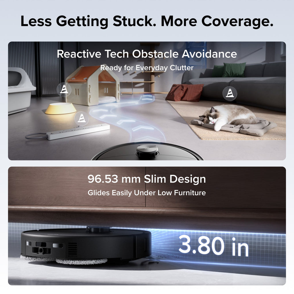 QrevoClean – Roborock Qrevo 2 Pro Robot Vacuum with Auto Mop Removal