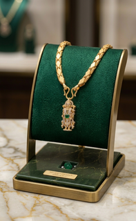 DivineGrace – Balaji Temple Gold-Tone Chain & Pendant