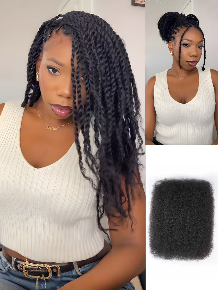 KinkyBlend – Afro Kinky Synthetic Braiding Hair Extensions