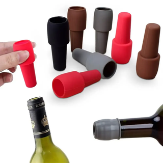 VinoSeal – Reusable Silicone Wine & Sparkling Wine Bottle Stoppers