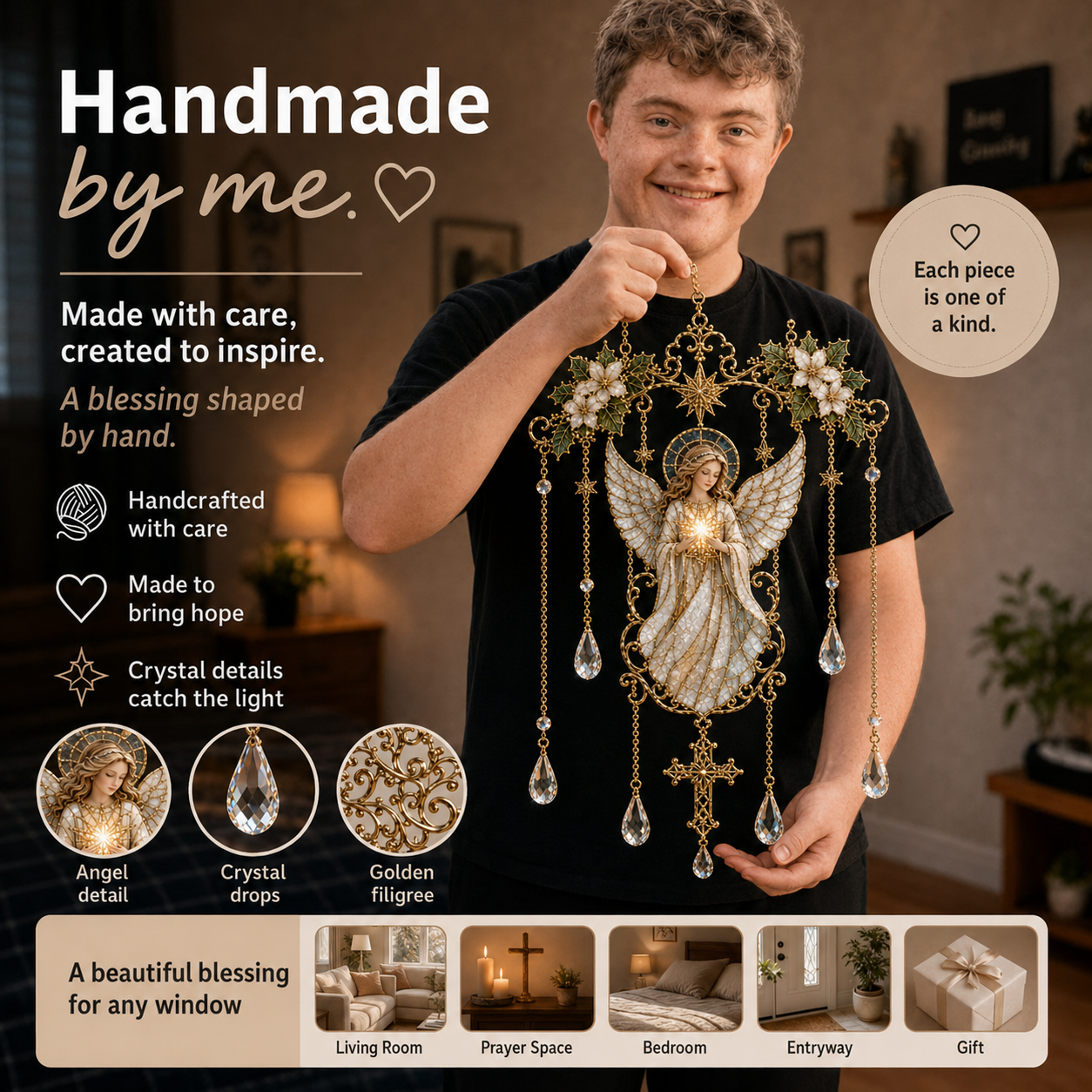 LumenBlessings – Hanging Faith Ornaments