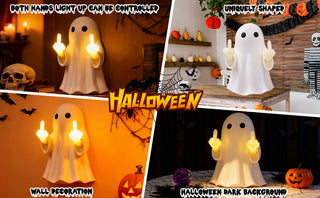 Both hands light up and can be controlled