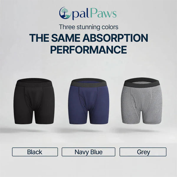 OpalVault – Washable Men’s Incontinence Boxer Briefs