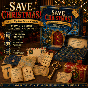 ⏳🎄🔎 ClueQuest – 24-Day Mystery Adventure Advent Calendar