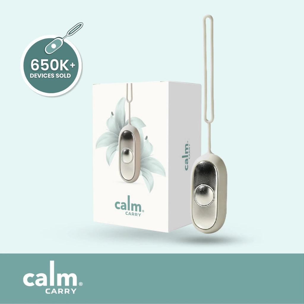 PalmCalm – Handheld Microcurrent Acupressure Device for Calm & Sleep