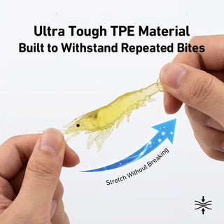 🦐 ShrimpSnap – 1.5-Inch (3.8 cm) Realistic Soft Fishing Lures