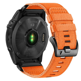 TrailWeave – Nylon Canvas Strap for Garmin QuickFit 20/22/26mm Watches