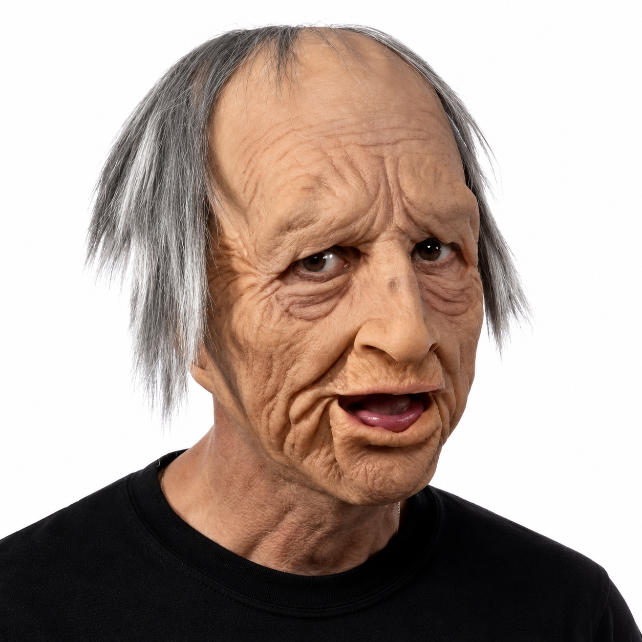 OldSoulMask – Lifelike Full-Head Elderly Character Mask