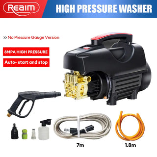 PowerJet – Electric High-Pressure Washer with Auto Start-Stop
