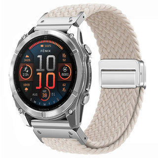 MagWeave – Magnetic Buckle Stretch Nylon Band for Garmin QuickFit 20/22/26mm