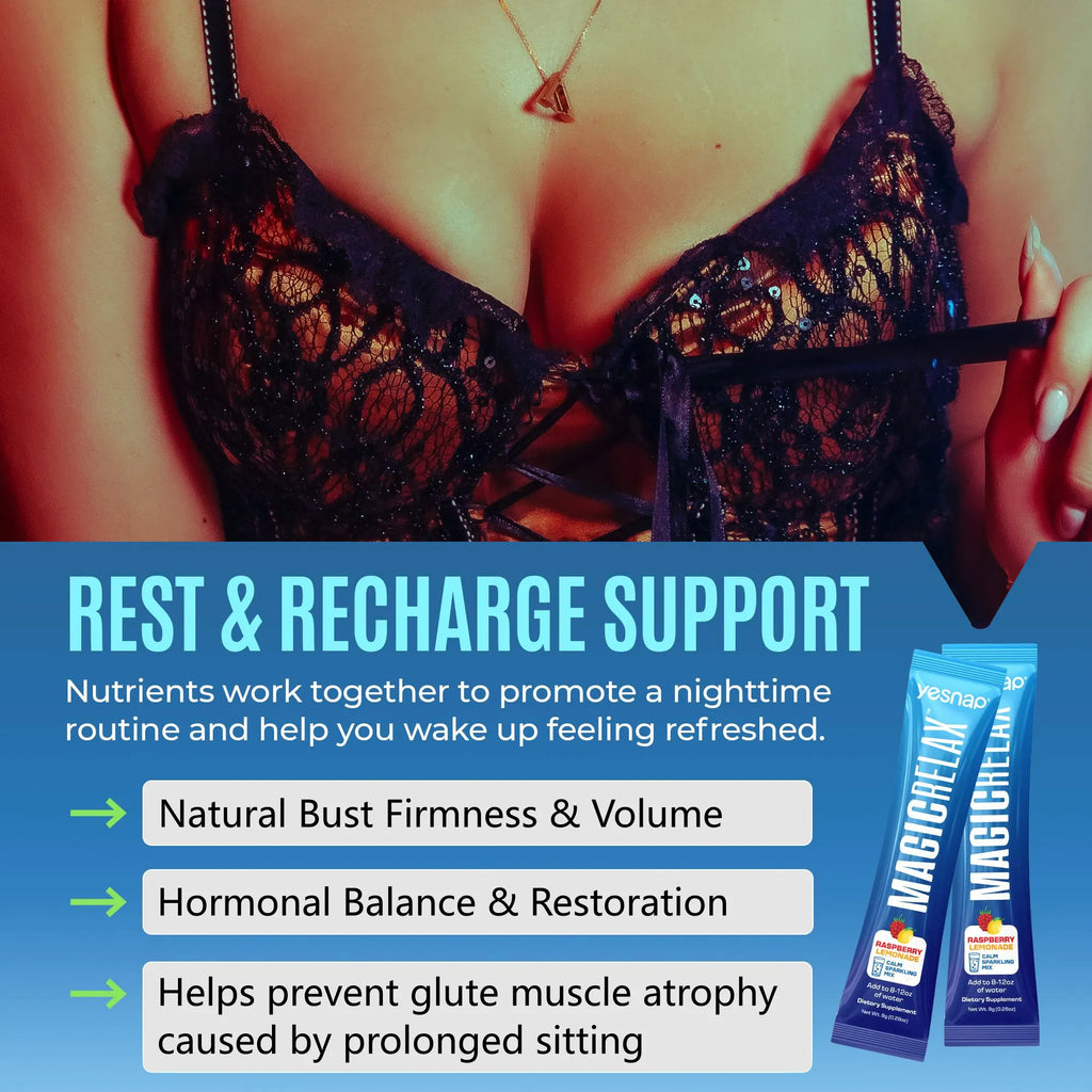 Yesnap MagicRelax™ 8-in-1 Magnesium Curve Lift: Natural Breast Firming & Perkiness Support  yesnap