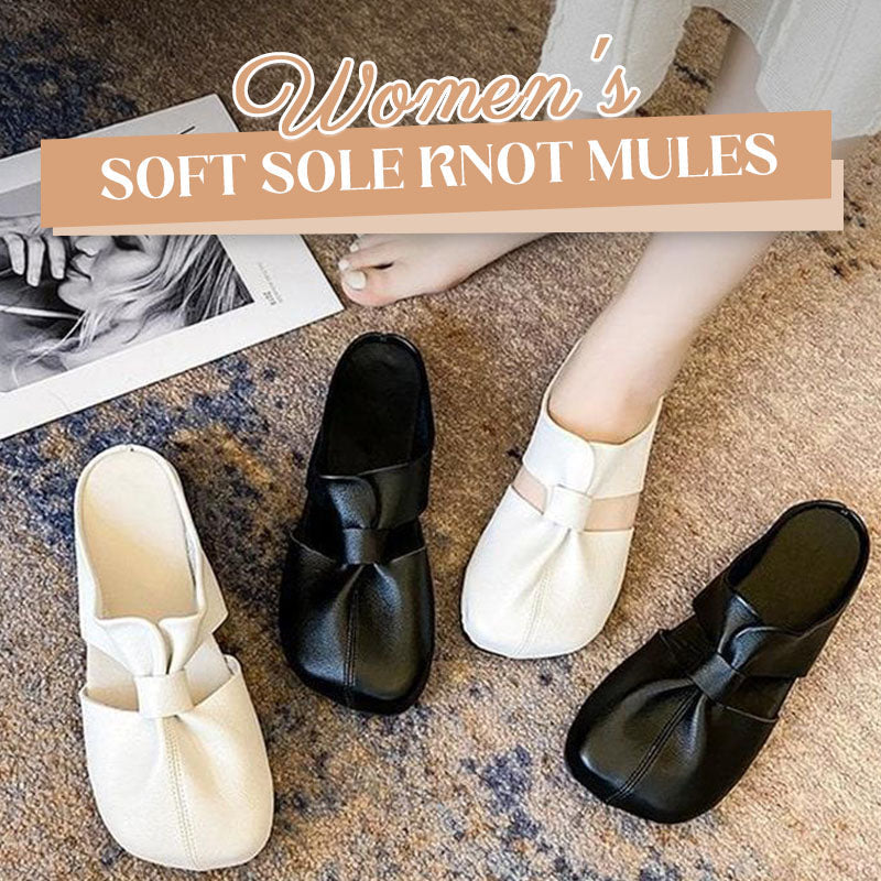 KnotEase – Soft Sole Women’s Mules