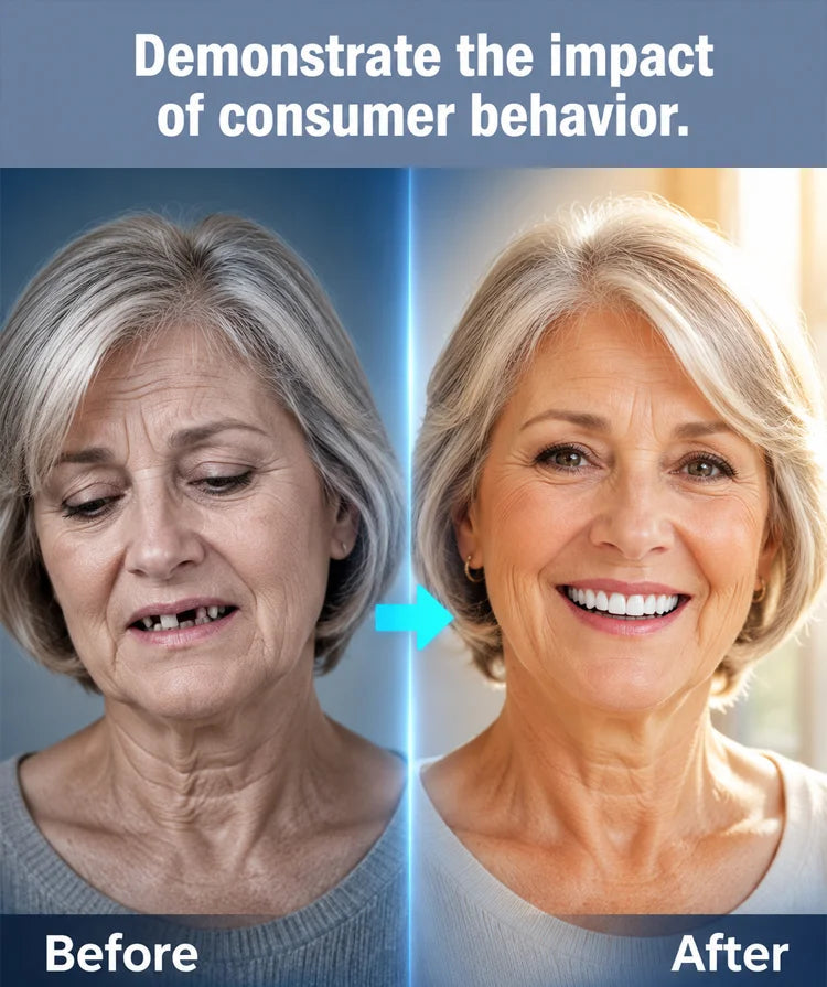 SmileRestore – Natural-Looking Full Dentures You Custom-Fit at Home in Minutes