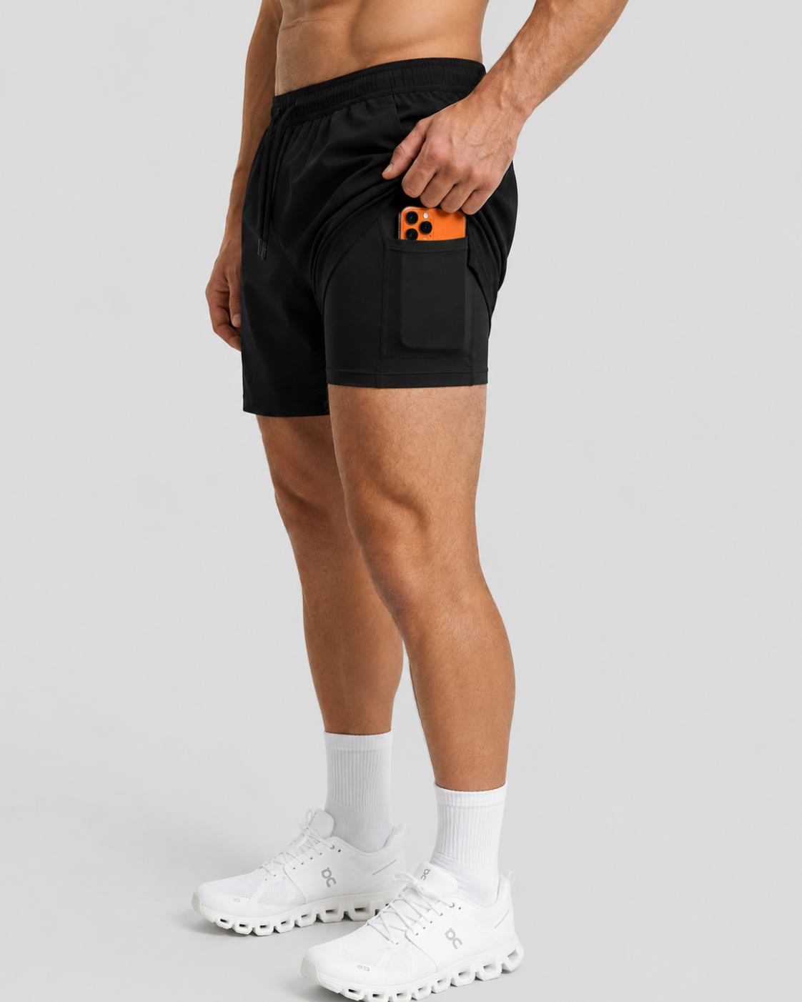 AeroStride – 2-in-1 Running Shorts with Compression Liner & Phone Pocket