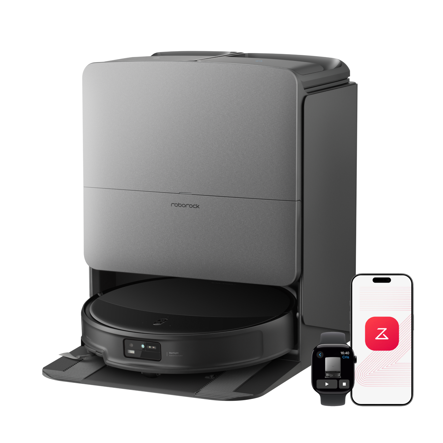 SarosClean – Roborock Saros 20 Robot Vacuum & Mop with 36,000 Pa Suction