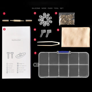 PadFix – Eyeglass Nose Pad & Screw Repair Kit