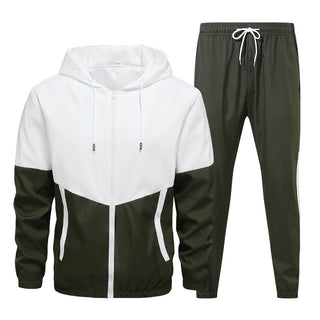 TrackFlex – 🔥✨ Big & Tall Men's Colorblock Sports Jacket Set M-6XL