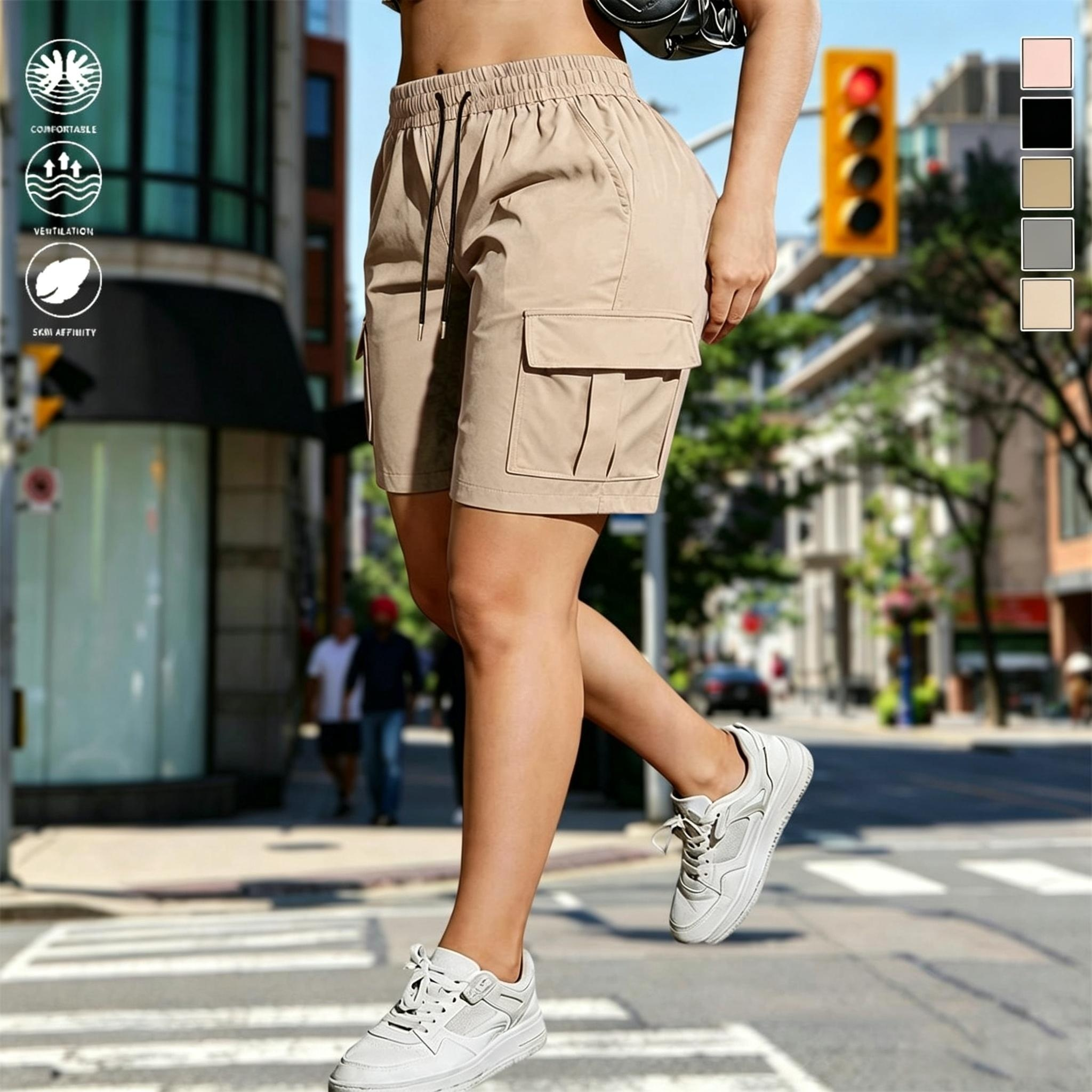 CargoEase – 🔥 🔥 Women’s Outdoor Cargo Shorts