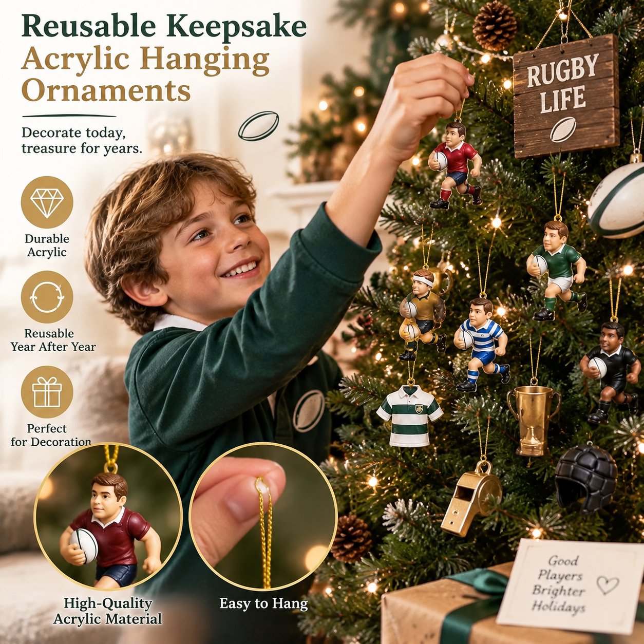 ScrumCount – 🏉 Rugby Advent Calendar with 24 Unique Acrylic Charms