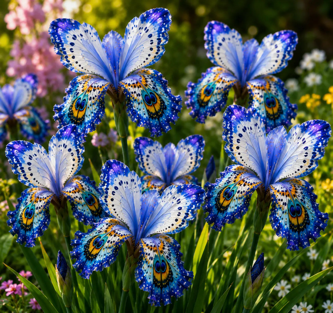 FlutterIris – Butterfly Iris Bulbs for a Magical Garden Showstopper