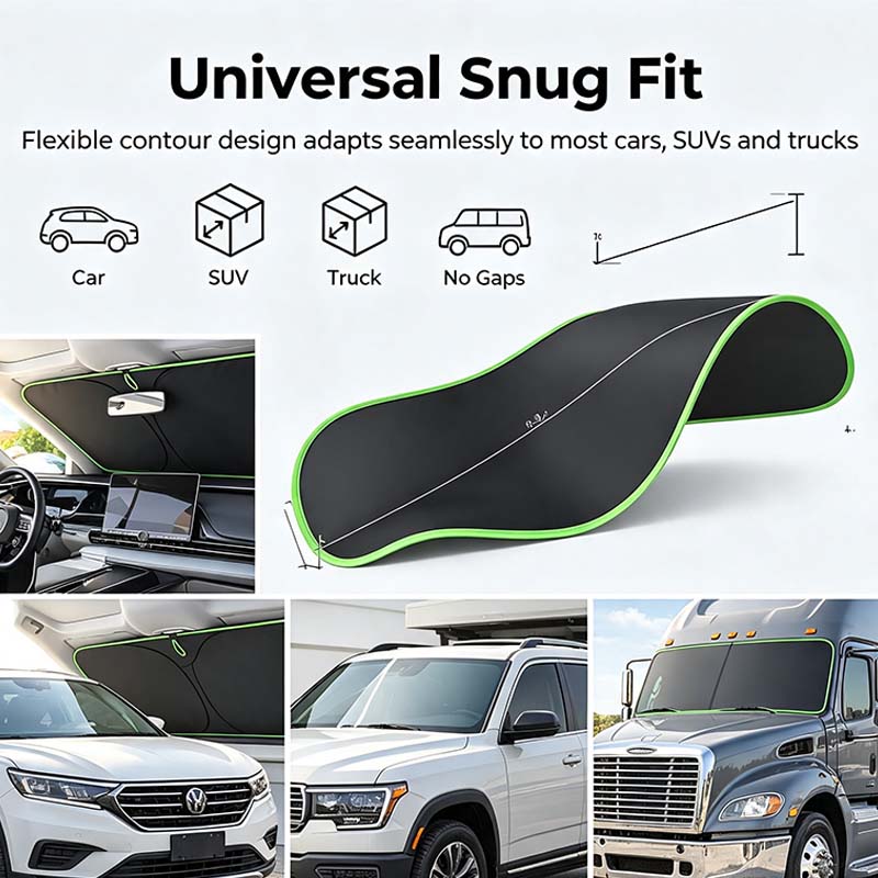 CabinCool – Thickened Portable Heat-Insulating Windshield Sun Shade