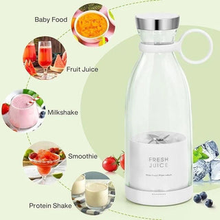 BlendGo – Portable USB Rechargeable 6-Blade Blender Bottle