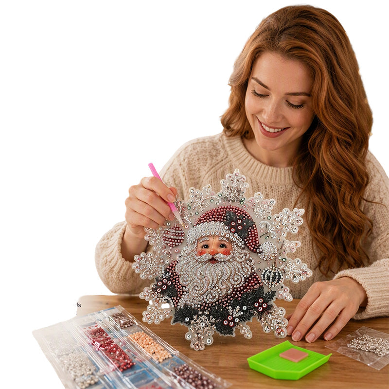 FestiveSpark – 🥰🎅Christmas Diamond Art Hanging Kit