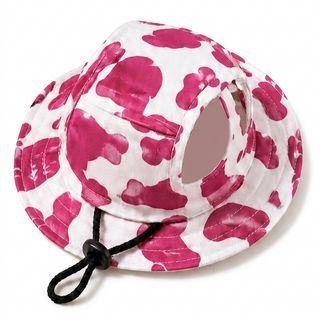 PawShade – Adjustable Wide-Brim Sun Bucket Hat for Dogs & Cats