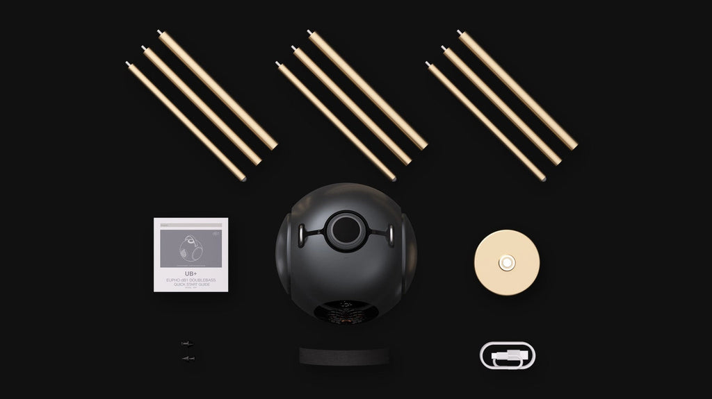 SphereBass – Round Bluetooth Speaker with 93dB Sound and 40Hz Deep Bass