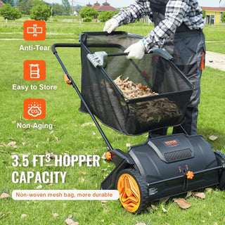 YardSweep – 🔥 Push Lawn Sweeper & Leaf Collector 🌿