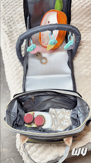 RoamNest – Diaper Backpack with Fold-Out Changing Station