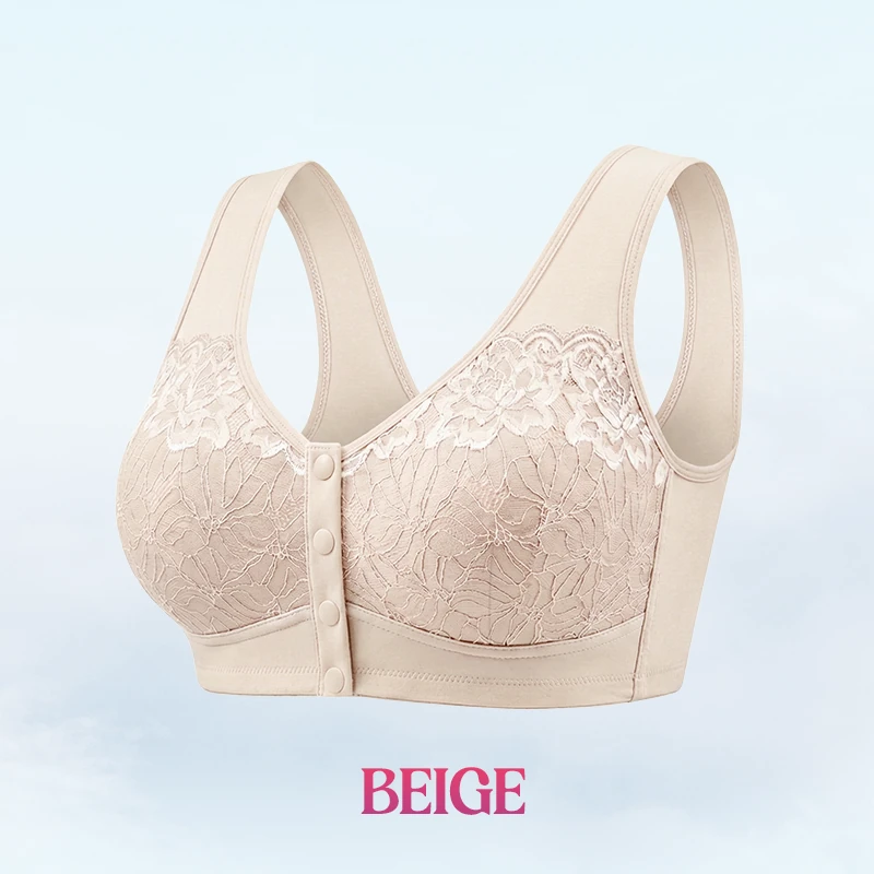 LiftEase – 💥 Front-Closure Breathable Cotton Lifting Bra for Seniors