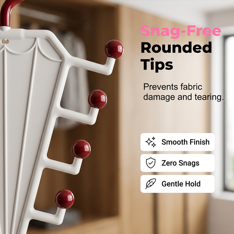 BrellaHang – Multi-Functional V-Shaped Double-Sided Hanger Storage Rack