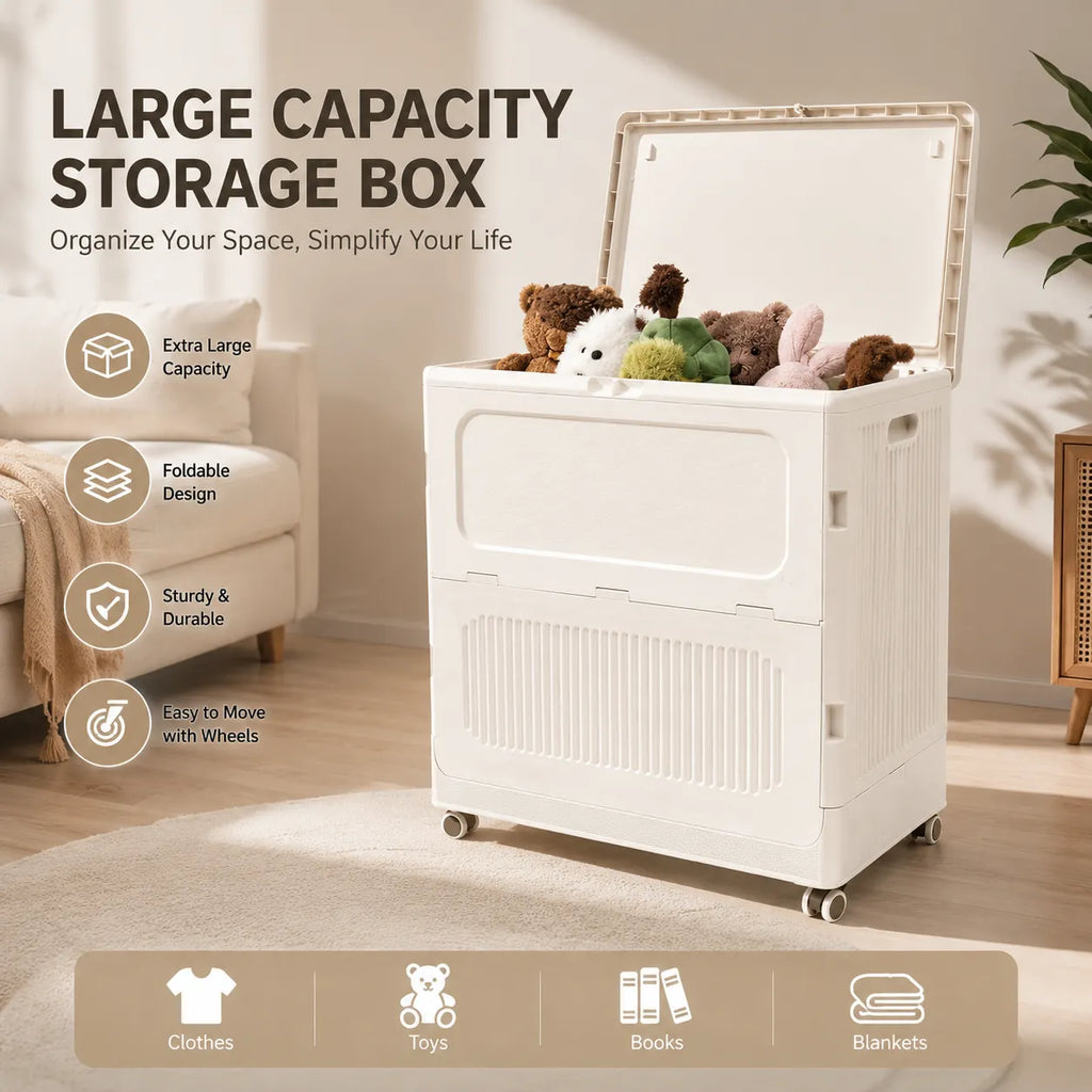FoldAway – Large-Capacity Folding Storage Box