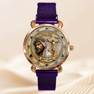 FaithMark – Personalized Crucifix Watch