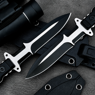EdgeForge – Tactical Portable Outdoor Knife with Kydex Sheath