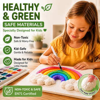 PuffMagic – ✨3D Puff-Effect Textured Craft Paper ✈️
